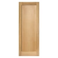 Pattern 10 One Panel Unfinished Oak Door 686 x 1981mm