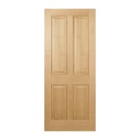 Regency 4 Panel Prefinished Oak Door 610 x 1981mm