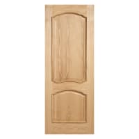 Louis Unfinished Oak Door 610 x 1981mm