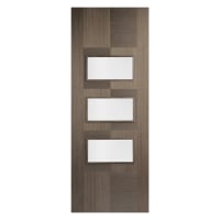 Apollo 3 Light Prefinished Chocolate Grey Door 686 x 1981mm