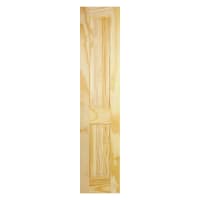 2 Panel Clear Pine Door 457 x 1981mm