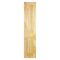 2 Panel Clear Pine Door 381 x 1981mm