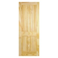 4 Panel Clear Pine Door 762 x 1981mm