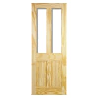 Richmond 2 Light Unglazed Clear Pine Door 762 x 1981mm