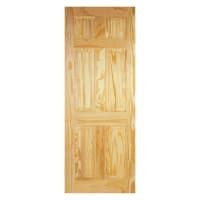 6 Panel Clear Pine Door 838 x 1981mm