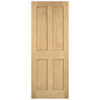 London Unfinished Oak Door 838 x 1981mm