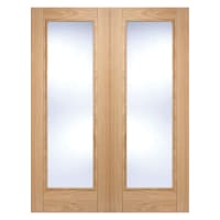 Vancouver Pair Pre-Finished Oak Door 1372 x 1981mm