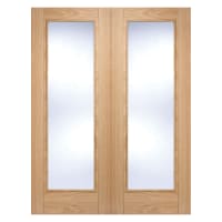 Vancouver Pair Pre-Finished Oak Door 1168 x 1981mm