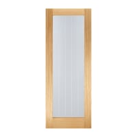 Mexicano Pattern 10 Pre-Finished Oak Door 686 x 1981mm