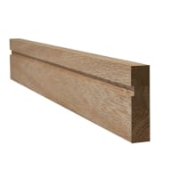 LPD Doors Internal Single Groove Unfinished Oak Architrave 2200 x 70mm