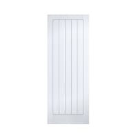 LPD Doors Vertical 5P Primed White Internal Fire Door 686 x 1981mm