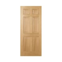 Regency 6 Panel Pre-Finished Oak Door 1981 x 838 x 44mm