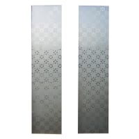 Malton 2 Light Screenprint Glass Door 875 x 255 x 4.0mm