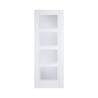 Vancouver 4 Light Primed White Door 762 x 1981mm