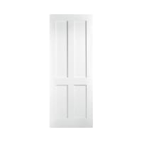 London 4 Panel Primed White Door 686 x 1981mm