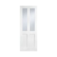 London 2 Light Primed White Door 686 x 1981mm