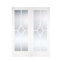 Reims Pair Primed White Door 1524 x 1981mm