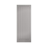 Vertical 5 Panel Prefinished Grey Door 838 x 1981mm
