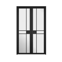 Greenwich W4 Primed Black Door 1246 x 2031mm