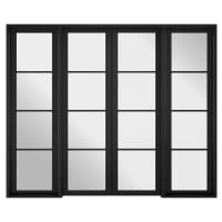 Soho W8 Primed Black Door 2478 x 2031mm