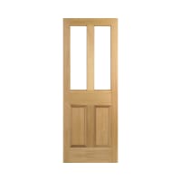 Malton 2 Light Internal Unfinished Oak Door 1981 x 686 x 35mm