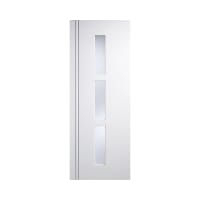 Sierra Blanco 3 Light Prefinished White Door 762 x 1981mm