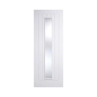 Mexicano 1 Light Primed White Door 826 x 2040mm