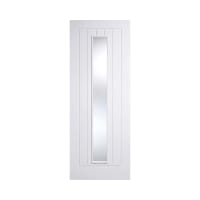 Mexicano 1 Light Primed White Door 686 x 1981mm