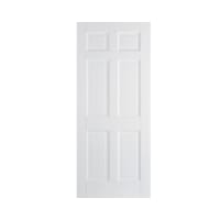 Regency 6 Panel Primed White Door 762 x 1981mm