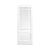 Downham 9 Light Glazed Primed White Door 826 x 2040mm