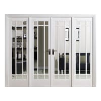 Manhattan W8 Primed White Door 2478 x 2031mm