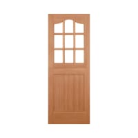 Stable 9 Light Hardwood Dowelled Door 762 x 1981mm