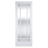 Manhattan 9 Light Primed White Door 686 x 1981mm