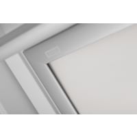 C02, Beige Blackout Blind Many Colours / Many Sizes DARKONA ® Skylight Blinds For VELUX Roof Windows - Silver Aluminium Frame 