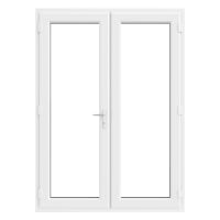 PVC-U French Door Left Hand Master 1590 x 2055 mm White