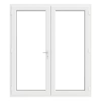 PVC-U French Door Left Hand Master 1690 x 2055 mm White