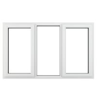 PVC-U L&RH Side Hung Fixed Centre Window 1770 x 1115mm White