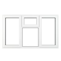 PVC-U L&RH Side Hung Top Opener Window 1770 x 1115 mm White