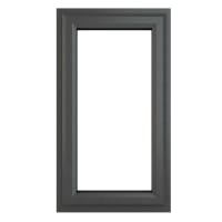 PVC-U RH Side Hung Window 610 x 1040 mm Grey/White