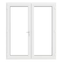 PVC-U French Door Left Hand Master 1690 x 2090 mm White