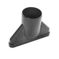 Klober Soil/Mechanical Adaptor For Uni-Plain Tile Vent Black