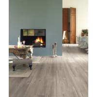 Quick-Step Impressive Saw Cut Oak Grey 8mm Laminate Flooring