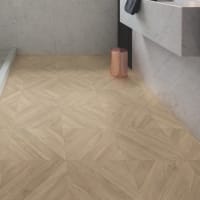 Quick-Step Impressive Patterns Chevron Oak Taupe 8mm Laminate Flooring