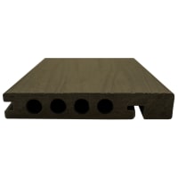 Piranha Hunter Composite Edging Board 25 x 136 x 3600mm Brown