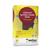 Weber Cullamix Tyrolean Render 25kg White