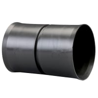 Naylor Land Drain Coil Connector 100mm Black