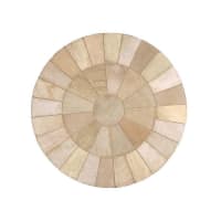 Marshalls Indian Sandstone Standard Circle Kit Paving 6.3m² Buff Multi