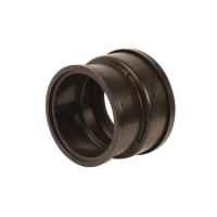 Hepworth SuperSleve HouseDrain Adaptor 150 x 100mm Black