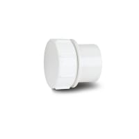 Polypipe Screwed Access Plug 40mm White MU219W