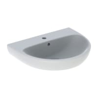 Geberit Selnova 1 Taphole Washbasin 550mm White